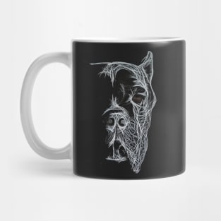 Cane Corso Acrylic Painting Mug